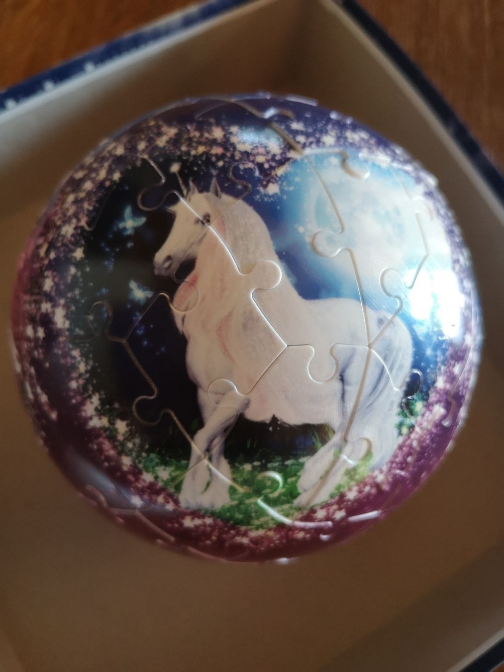 Ravensburger Puzzle: Nachtlicht Puzzle 3D Einhorn – Usato da Vordemwald venduto da Esel04 3