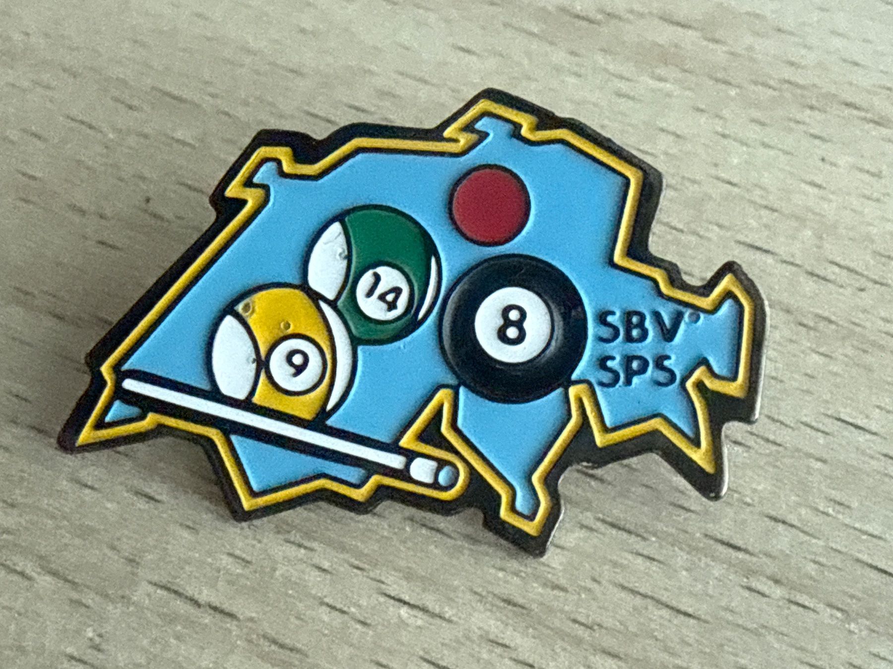 Plaketten & Abzeichen: Pin Schweiz Billard SBV SPS – Gebraucht aus Glattbrugg von Schweigmatt