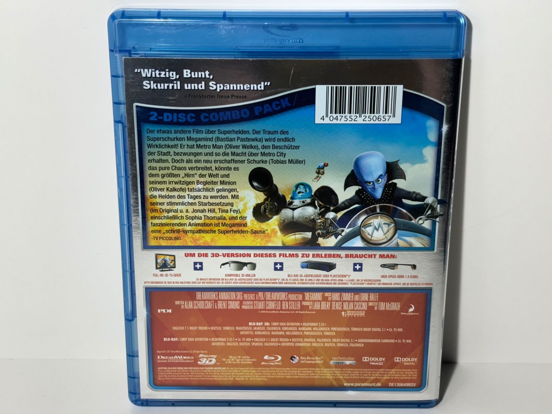 Alle DVDs: Megamind Blu Ray 3D – Gebraucht aus Wilderswil von  1