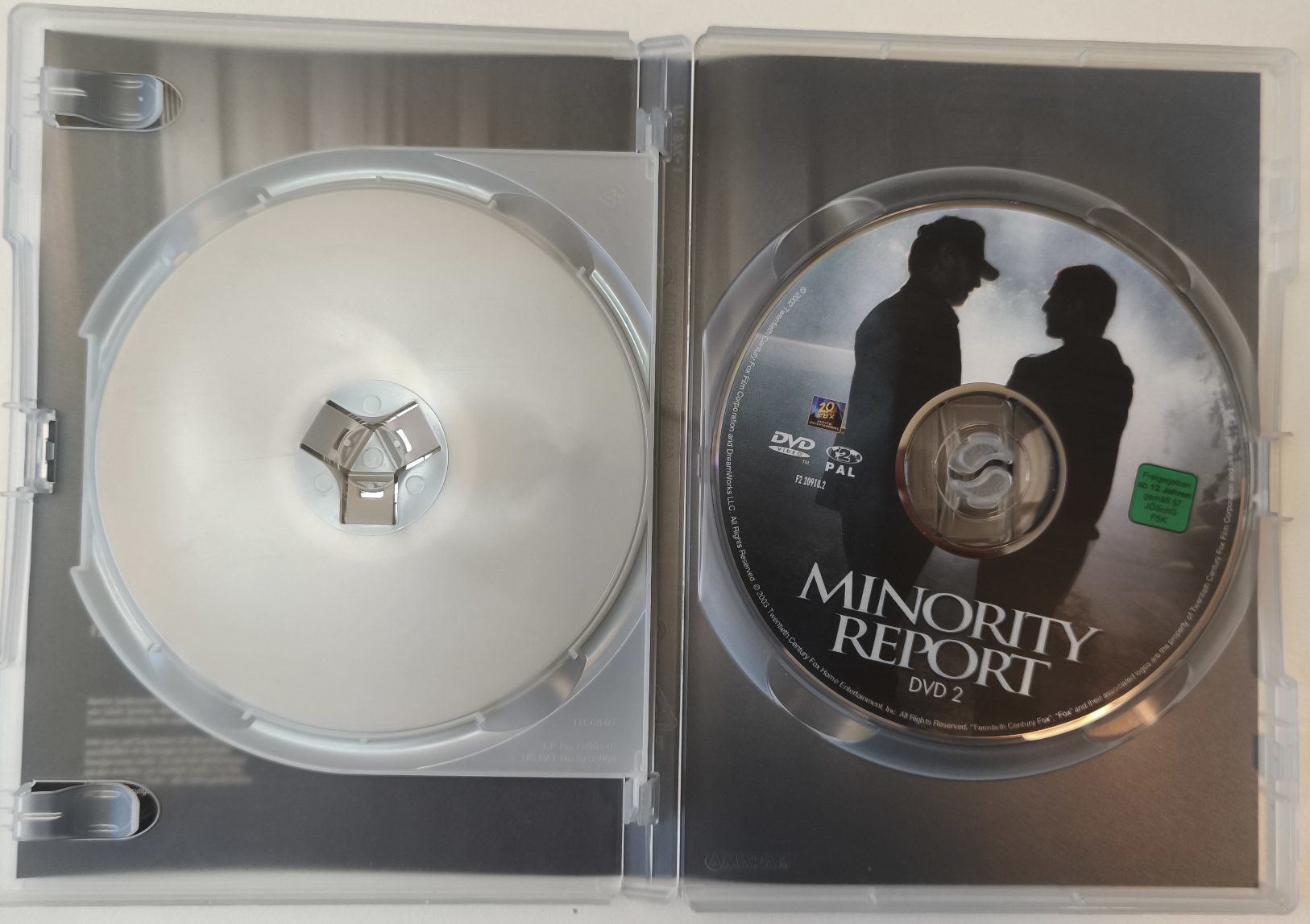 Tutti i DVDs: DVD: Minority Report - 2002 - 2 Disc Special Edition – Usato da Hagendorn venduto da Thom.74 3