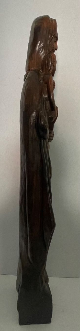 Sculture & Statue: Antike Grosse Handgeschnitzte Maria mit Kind – Usato da Bern venduto da Yunkom 4