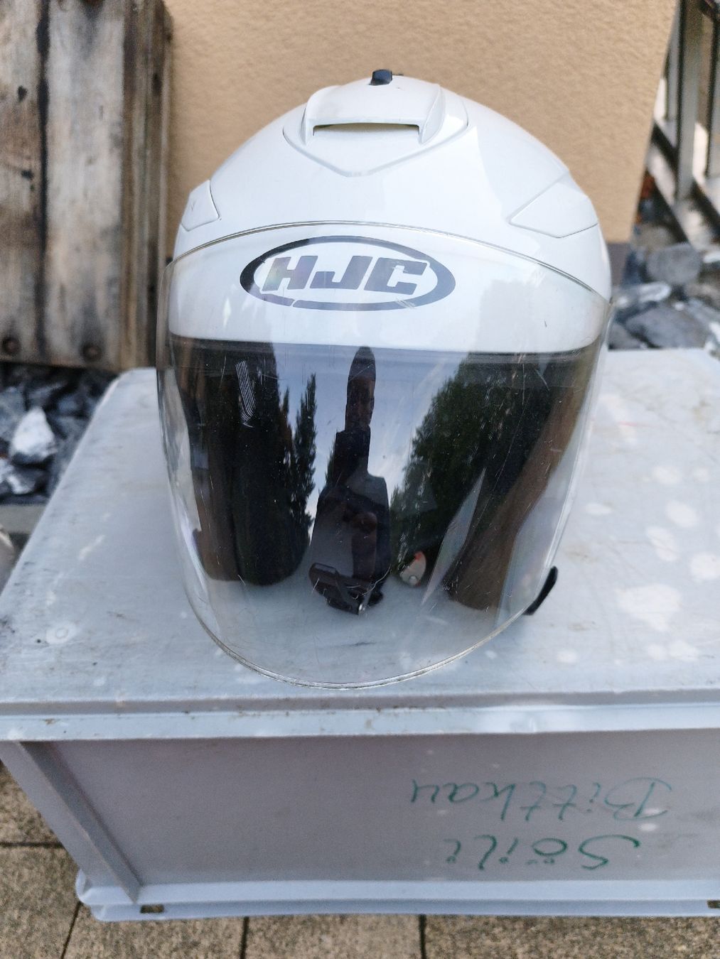 HJC Caschi & visiere: Motorrad Helm Gr.L – Usato da Gontenschwil venduto da Jeepli1970
