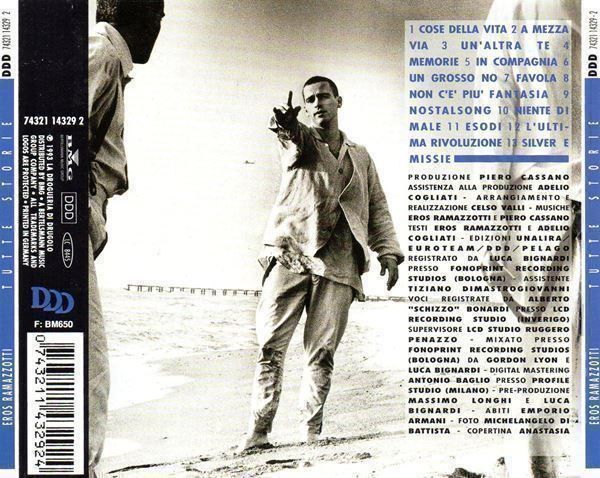 CDs: EROS RAMAZZOTTI - TUTTE STORIE - 1993 – Gebraucht aus Greifensee von scharmant 1