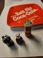 Plateau Coca-Cola et briquets anciens