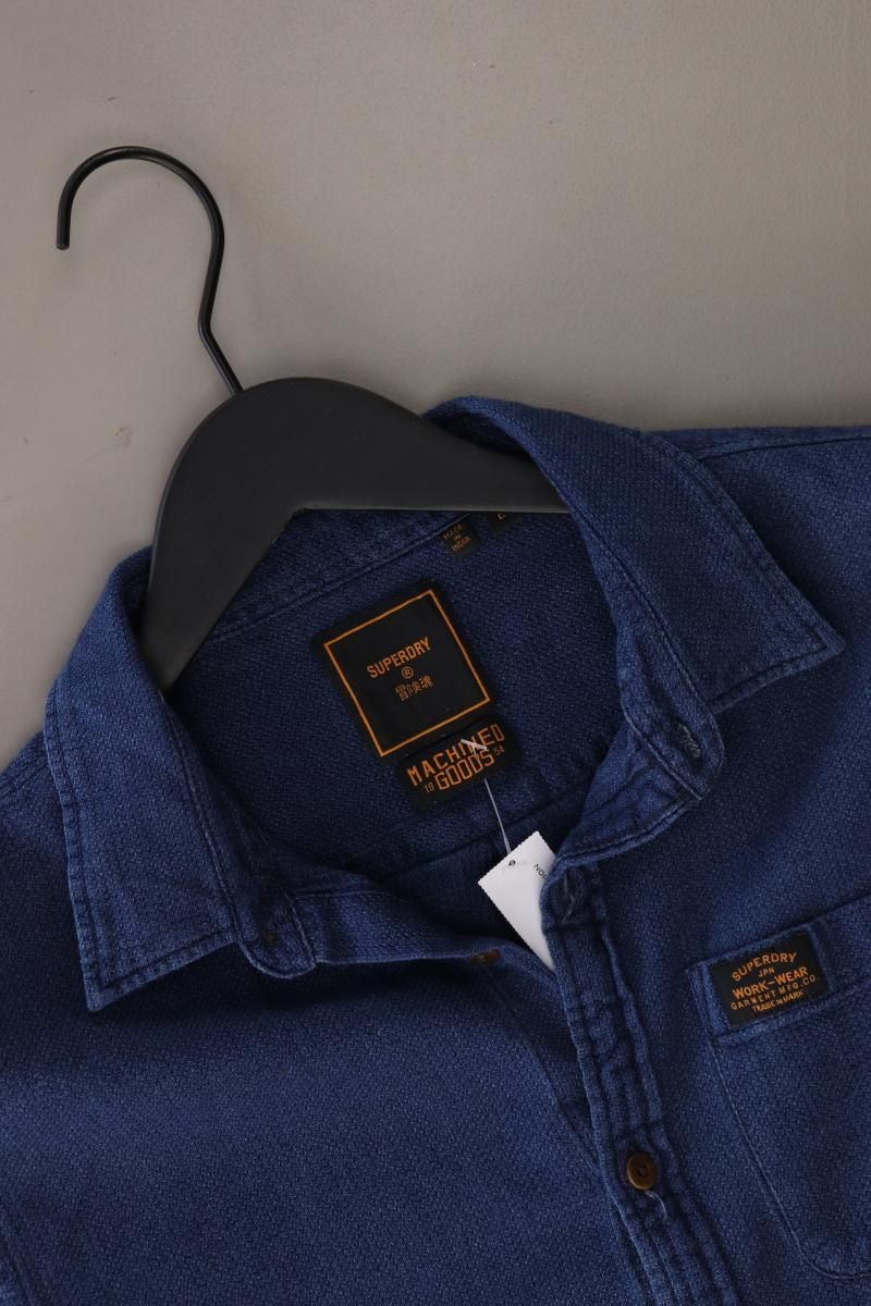 Chemises: Superdry Kurzarmhemd Gr. L blau – D'occasion à Neustadt an der Waldnaab par SecondLifeFashion 2