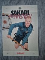 Autogrammkarte Sakari Manninen Originalunterschrift