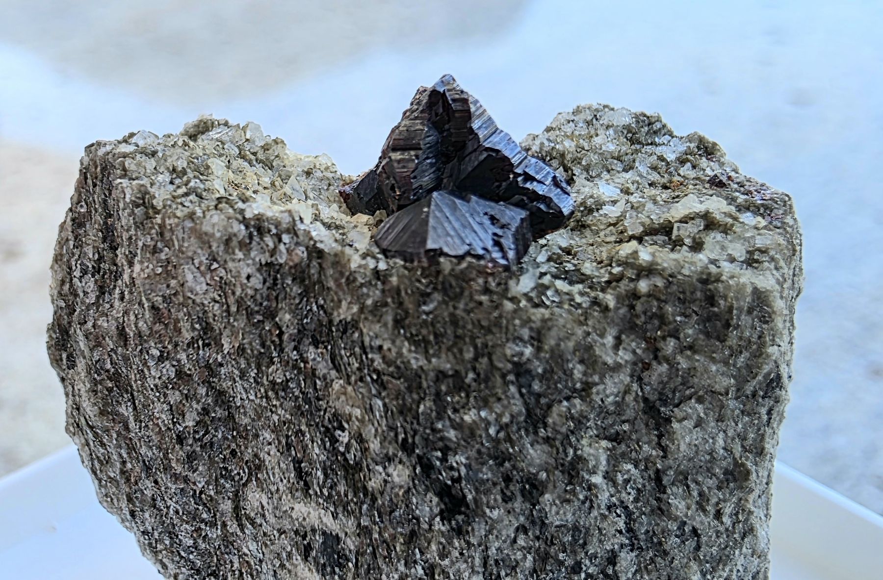 Minerali & Pietre curative: Binnta Mineralien Knopfrutil gross Rarität Hochglanz 1cm – Usato da Glis venduto da nbu_65ys 5