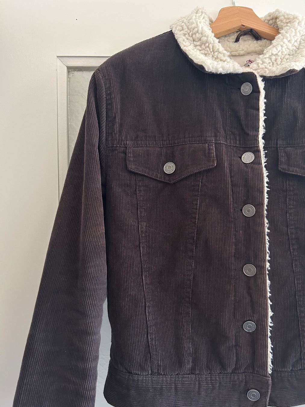Pull&Bear Giacche: Pull&Bear Übergangsjacke Cord mit Teddyfutter, Gr. M – Usato da Uster venduto da julijules 2