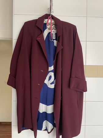 En soie Mantel/ Jacke