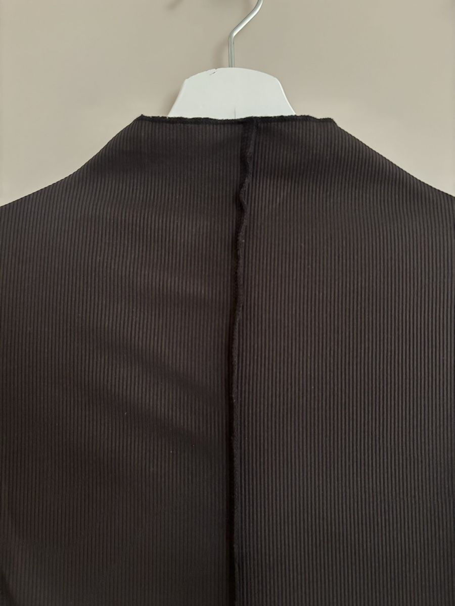 Tute: Schwarzer Rippstrick Jumpsuit, langarm, Grösse L – Nuovo e nell'imballaggio originale da Arbon venduto da Viktoriaa 1