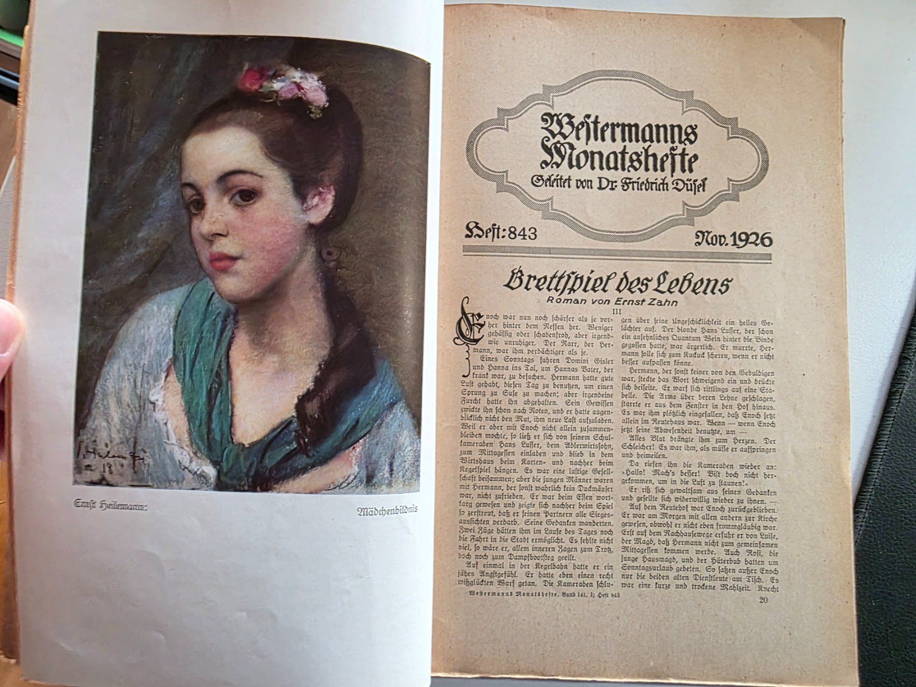 Livres: Westermanns Monatshefte - November 1926 – D'occasion à Walterswil BE par Lonitti 5