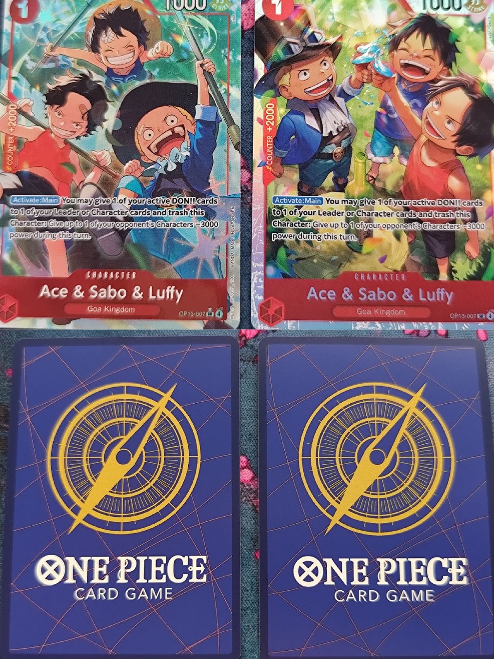 Bandai Carte collezionabili: One Piece OP13&OP14 Sammelmappe EN – Nuovo (secondo la descrizione) da Schlossrued venduto da LAP2012