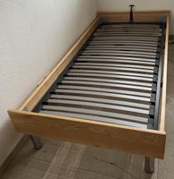 Bett 90x200, Holz mit Bico Starlet-flex Lattenrost 90x200