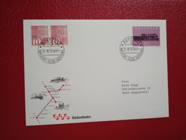 Sonderbrief Bahnpost Südostbahn