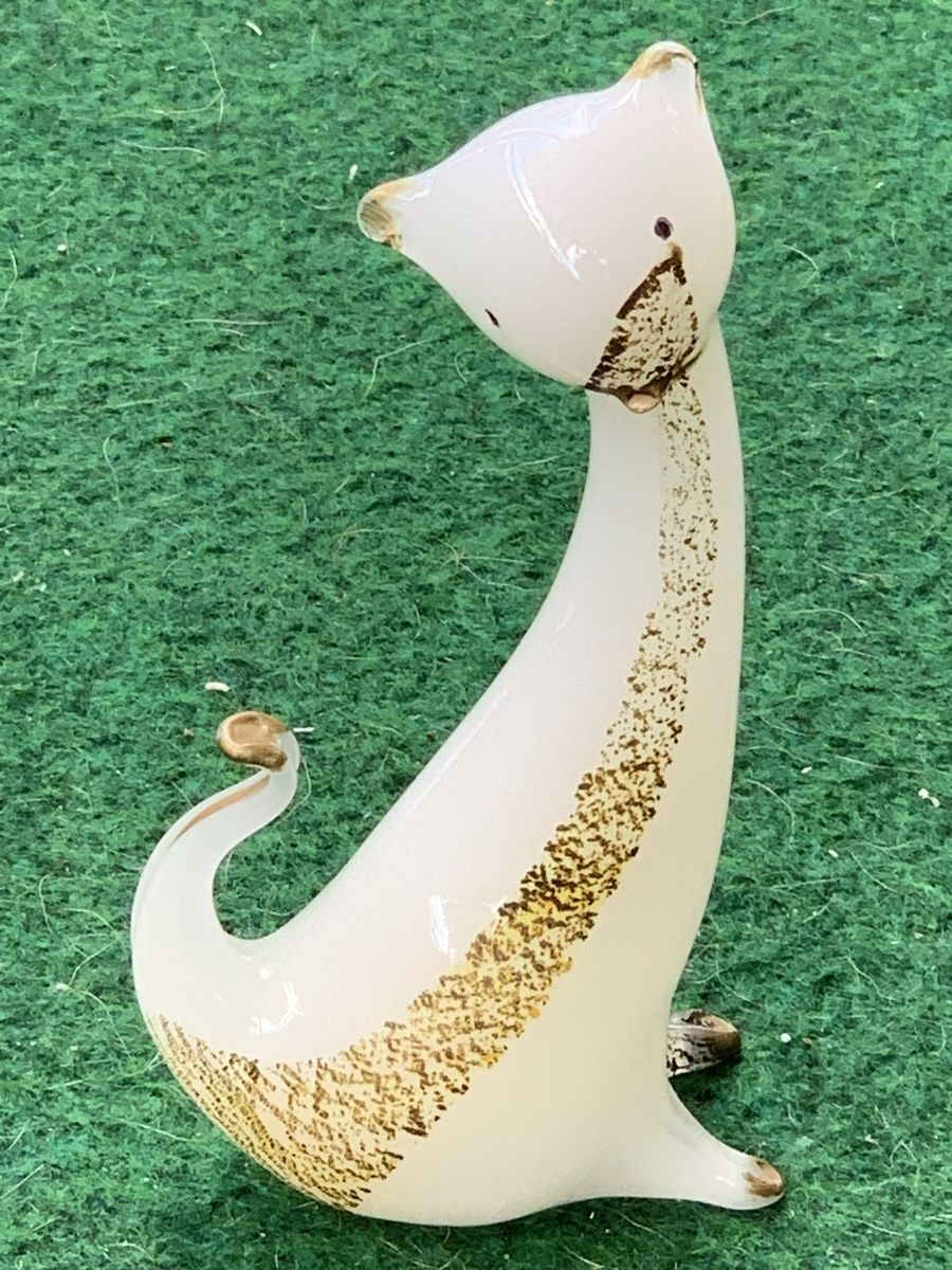 Statuette: Glas - Katze  – Usato da Wangen b. Olten venduto da Finolino28