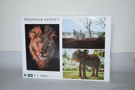 Puzzle afrikanische Tiere 3x 1000 teile NEU