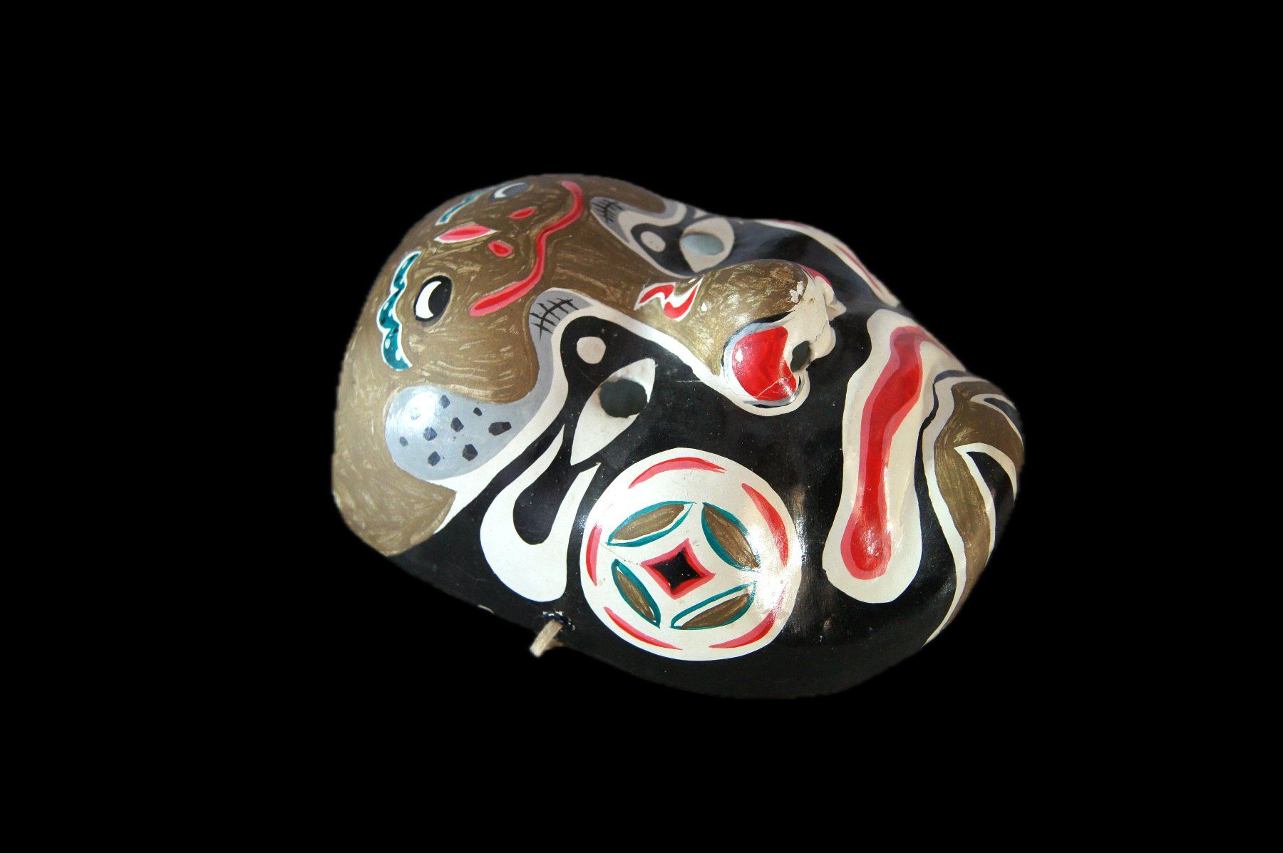 Altro in Antiquarato & Arte: Chinesische Maske schwarz-goldfarben – Usato da Geroldswil venduto da ARTEFACTO 3