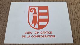 1978 FDC Karte Juraabstimmung Ballonflug Fred Dolder
