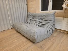 Designer Sofa Ligne Roset Togo 2-Sitzer Alcantara
