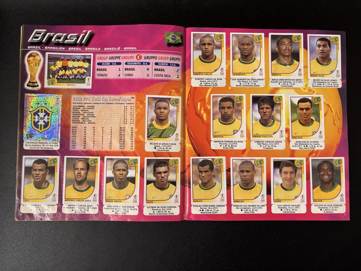 Panini Alben: Panini Heft World Cup 2002  – Gebraucht aus Hauptwil von rap_5lh5 7