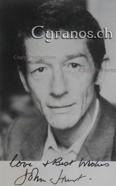 Autografi: John Hurt (1940-2017) Schauspieler  - Autogramm – Usato da Dietikon venduto da immortal-stars