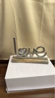 Dekorative Holz-Metall Wanddekoration - Blickfang im Haus!