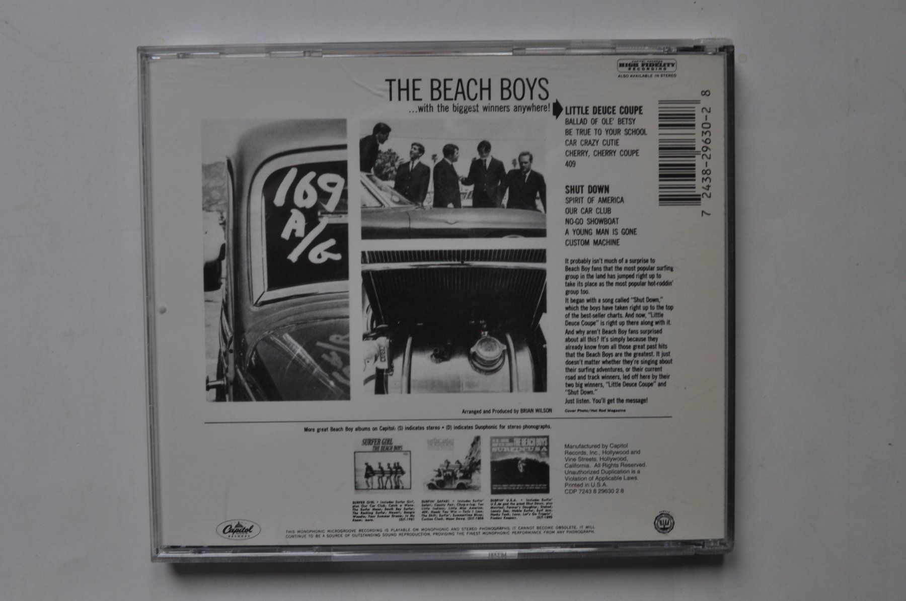 CD: The Beach Boys - Little Deuce Coupe – Usato da Marin-Epagnier venduto da Vinil68 1
