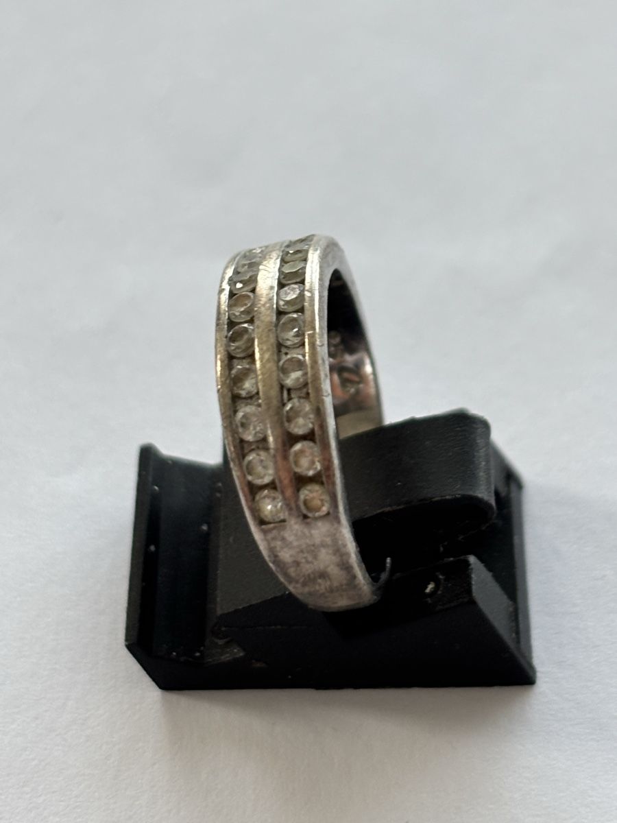 Ringe: 💎 Ring  mit Steinen, Silber 925 – Gebraucht aus Langnau am Albis von flusspflege 2