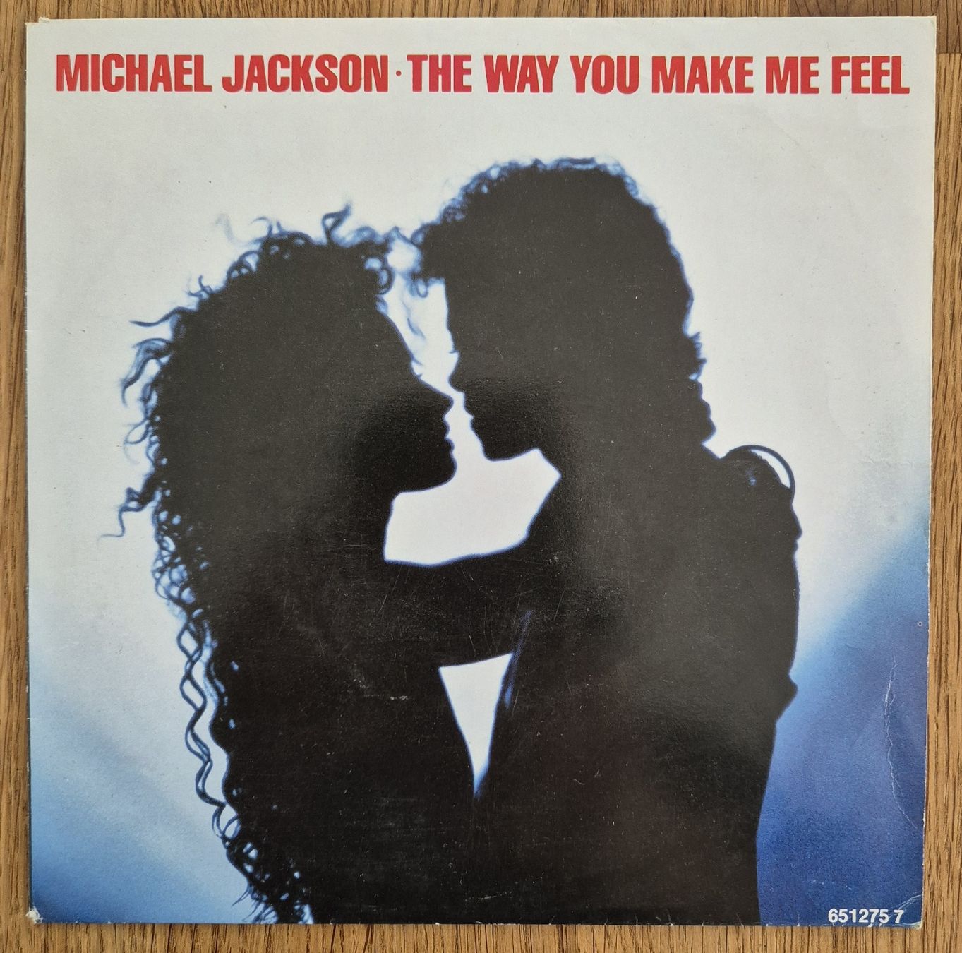 Dischi in vinile: Michael Jackson - The Way You Make Me Feel, Single 1987 – Usato da Biberist venduto da River