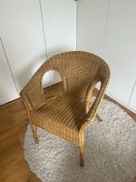 Gemütlicher Korbstuh in gutem Zustand