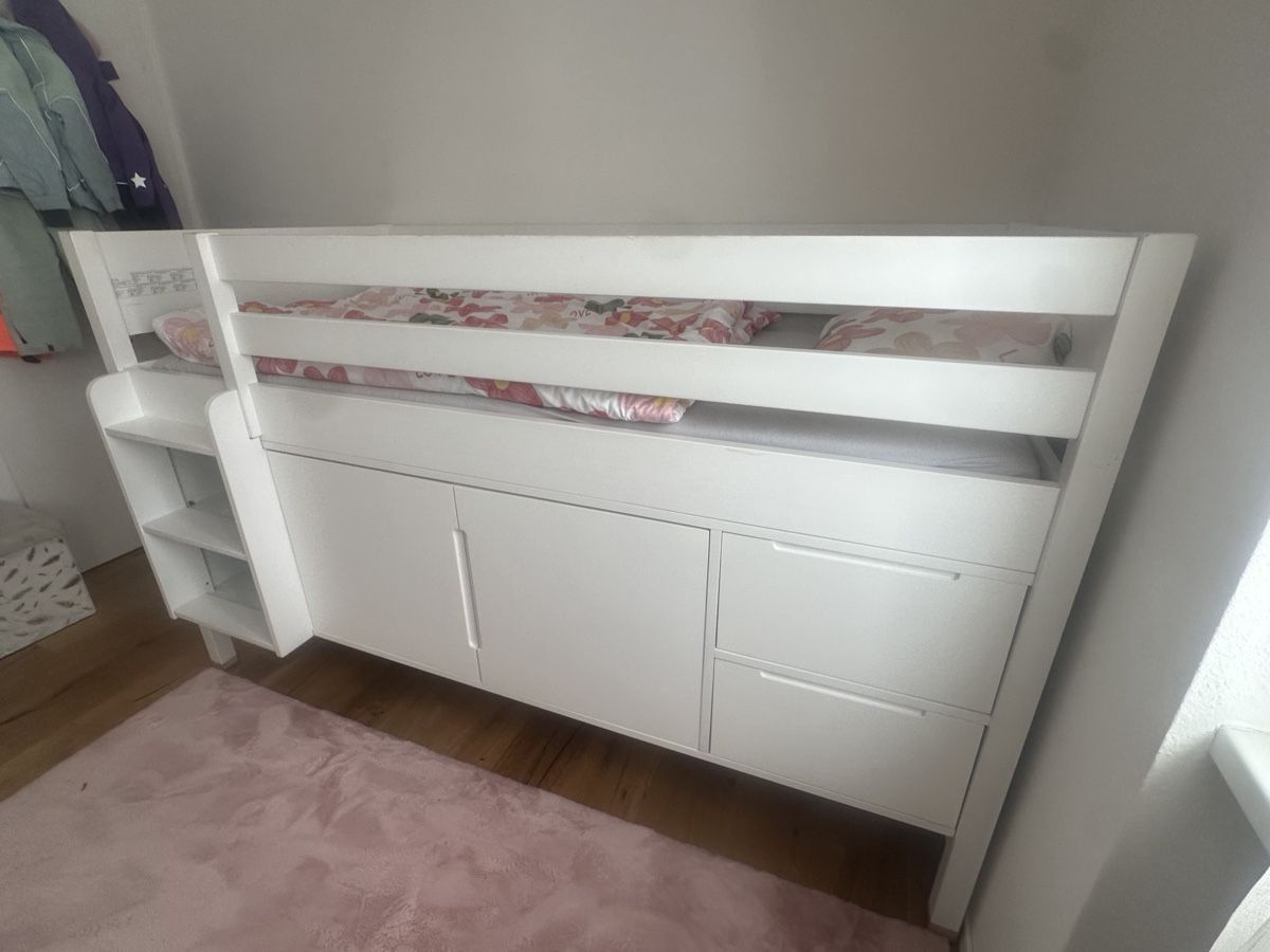 Letti: Hochbett mit Stauraum – Usato da Wattwil venduto da Lumina 3