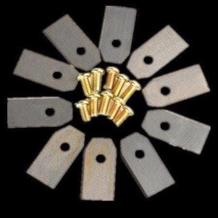Tagliaerba: 10x Titan Messer Klingen Mähroboter Set – Nuovo (secondo la descrizione) da Thun venduto da coverall 1