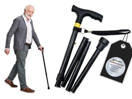 Gehstock Gehhilfe Spazier Krück Wander Gehstütze Stock Klapp