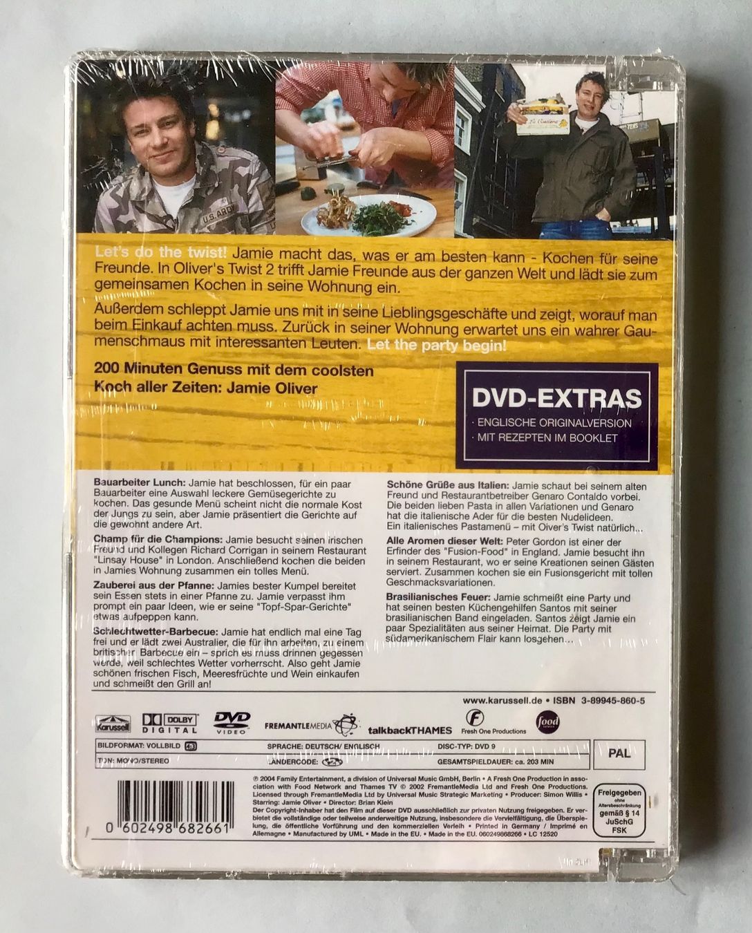 Tutti i DVDs: Jamie Oliver - Oliger's twist 2 - Kochsendung – Nuovo e nell'imballaggio originale da Bubendorf venduto da Alpenheidi 1