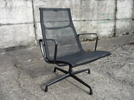 Sessel Stuhl Loungesessel, Alu Chair EA 116 Eames für Vitra