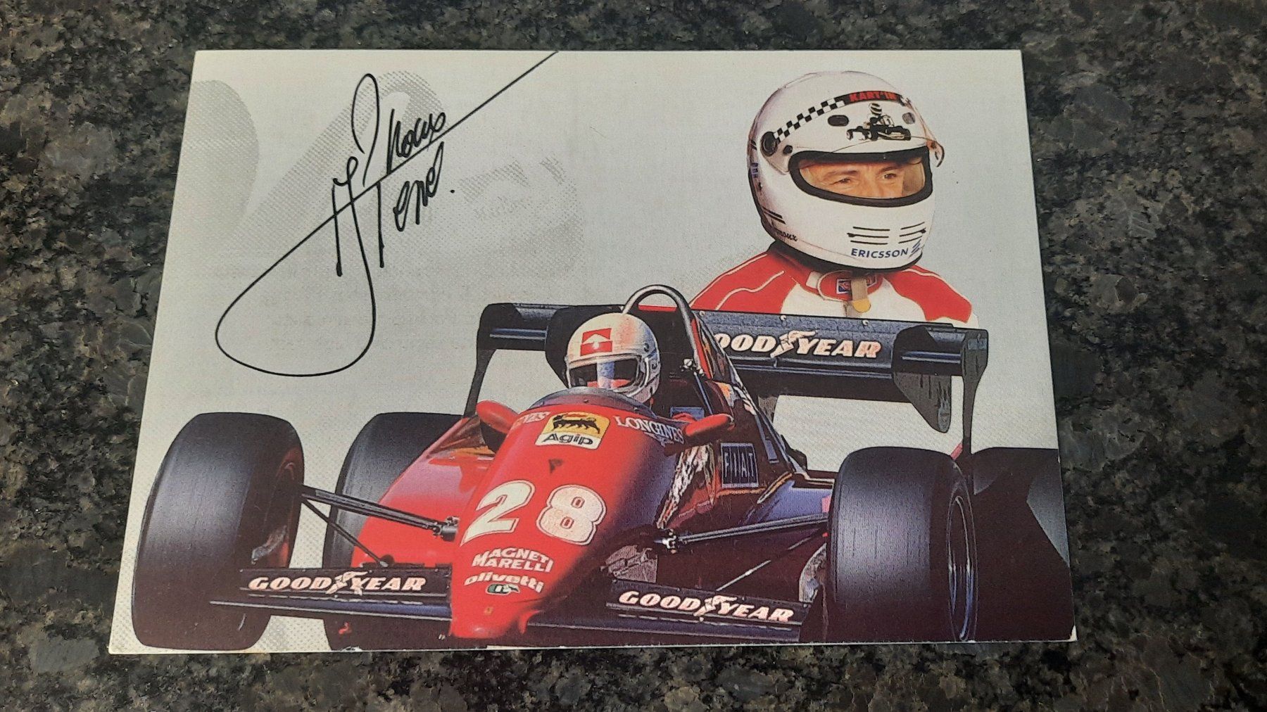 Autogramme: Autogrammkarte Rene Arnoux – Gebraucht aus Schmerikon von Olympia04