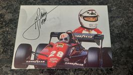Autogrammkarte Rene Arnoux
