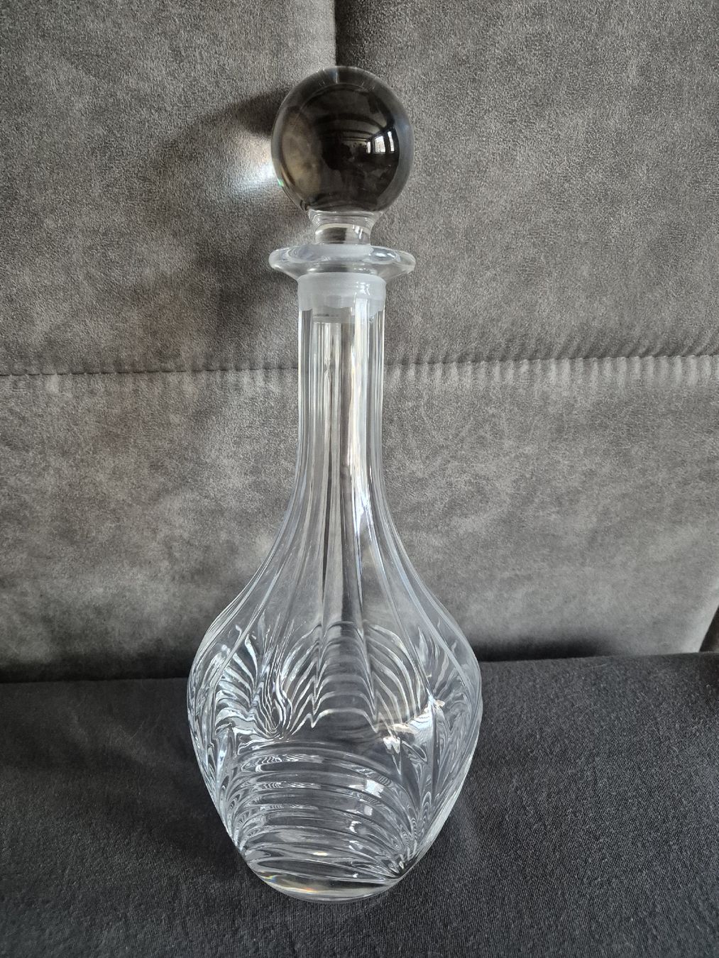 Caraffe: Kristallkaraffe  mit geschliffenem Dekor  – Usato da Eschlikon TG venduto da zuzanka80