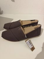 TOMS Alparagata Herren Schuhe Grau Recycled Cotton Grösse 46