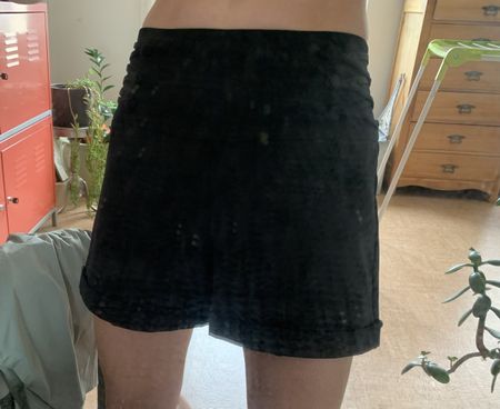 Kurze Hose schwarz  Gr. 38