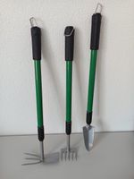 Neues Gartenwerkzeugset ausziehbar. Ausziehbar von 65-100cm.
