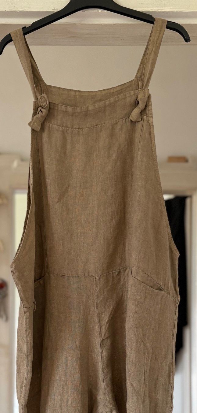 Jumpsuits: JUMPSUIT EN LIN!! M SOLDES DE FIN DE SAISON – Neu und originalverpackt aus Locarno von NicoNion 4