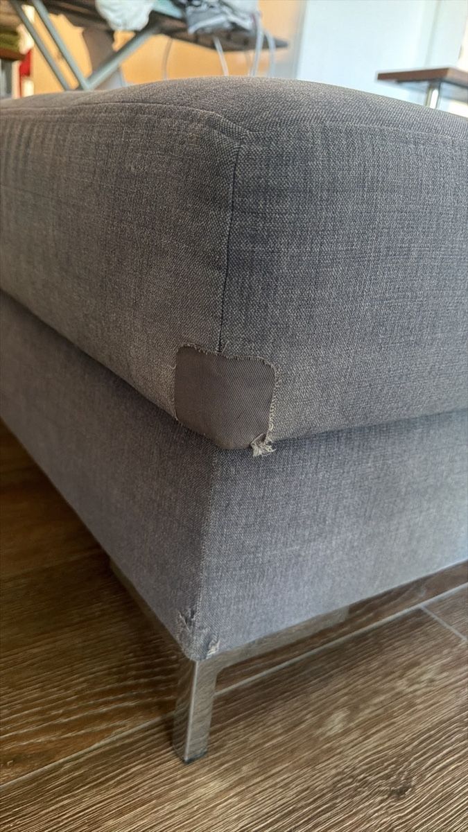 Divani: Ecksofa grau mit Regal – Usato da Meinisberg venduto da Lxcx_471 4