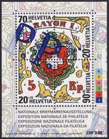 Block SBK-Nr. W89 (Naba St. Gallen-Block II 2000) ET-Stempel