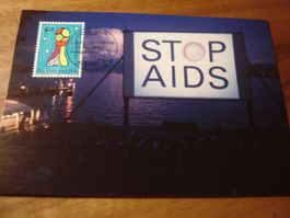 Maximumkarte Stop Aids, 1994