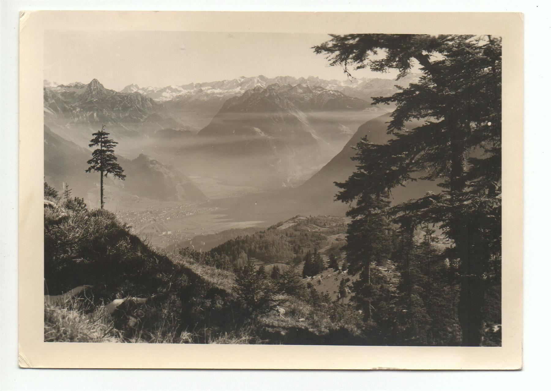 Ansichtskarten: BLUDENZ Blick üb. Tschengla ins Klostertal – Gebraucht aus Jona von philajona