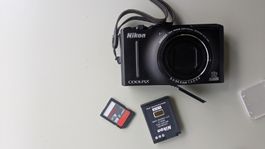 Nikon Coolpix S8100 Digitalkamera 10x Optischer Zoom