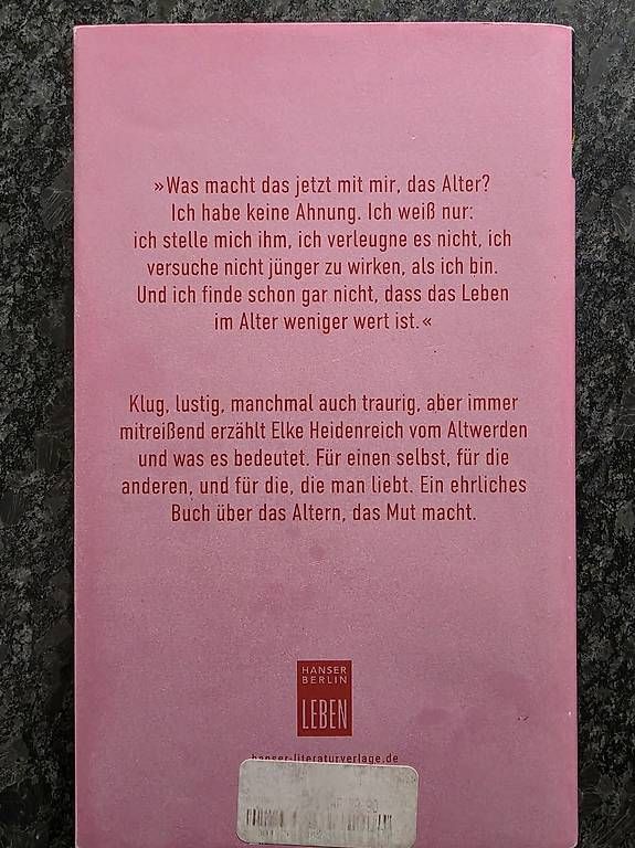Livres: ALTERN ,Elke Heidenreich – D'occasion à Zufikon par manifesto 2