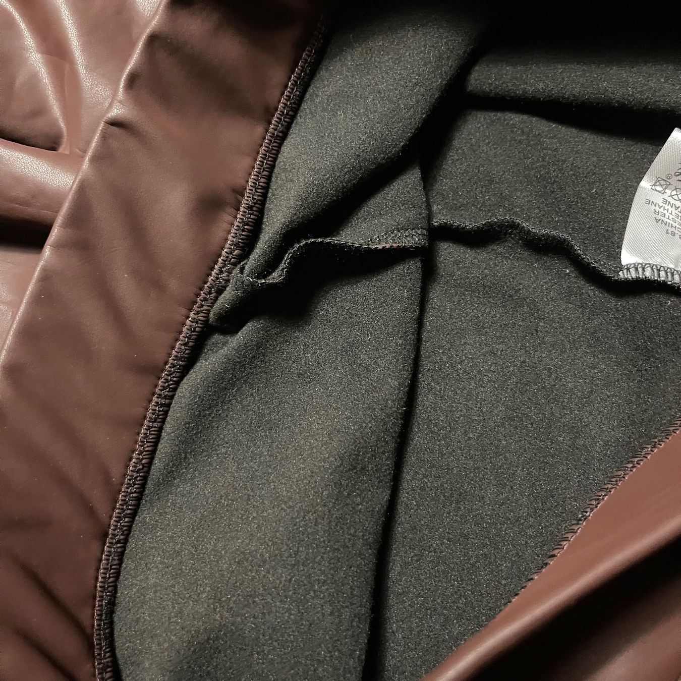 Leggings: Leggings -pelle ecco Chicorée, colore chocolate-M/L – Nuovo e nell'imballaggio originale da Gordevio venduto da LanaZimm 7