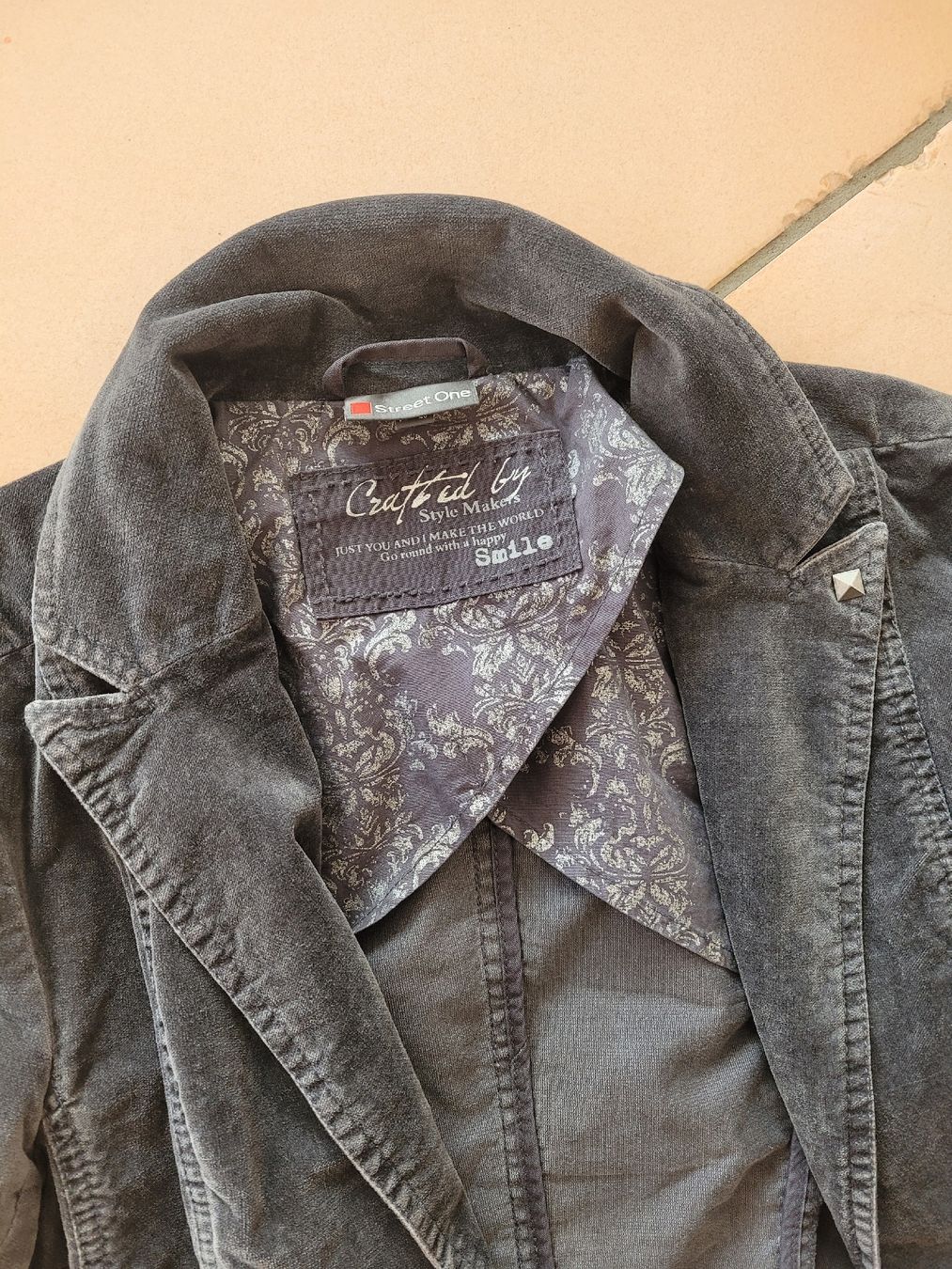 Giacche: Street one blazer gris stretch 38 – Nuovo (secondo la descrizione) da Echallens venduto da frimousse2008 2